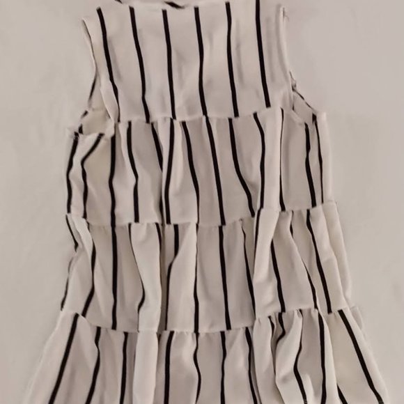 Star Vixen Small White w/ navy stripes - Picture 2 of 3